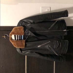 Leather jacket
